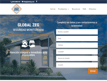 Tablet Screenshot of globalzeg.com